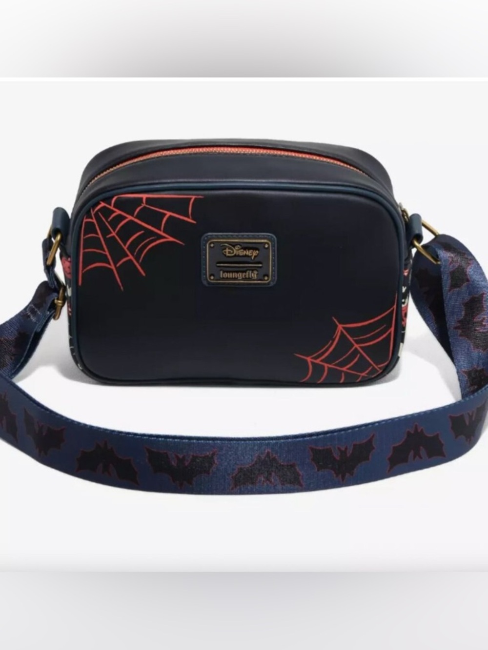 Loungefly Disney’s Mickey & Minnie Glow in the Dark Halloween Crossbody Bag - Picture 2 of 11